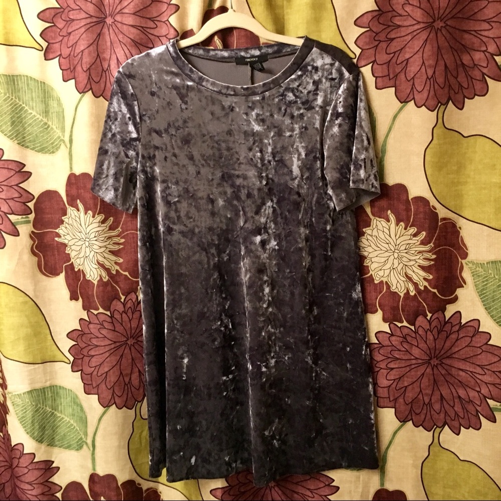 Forever 21 Shiny T Shore Dress
